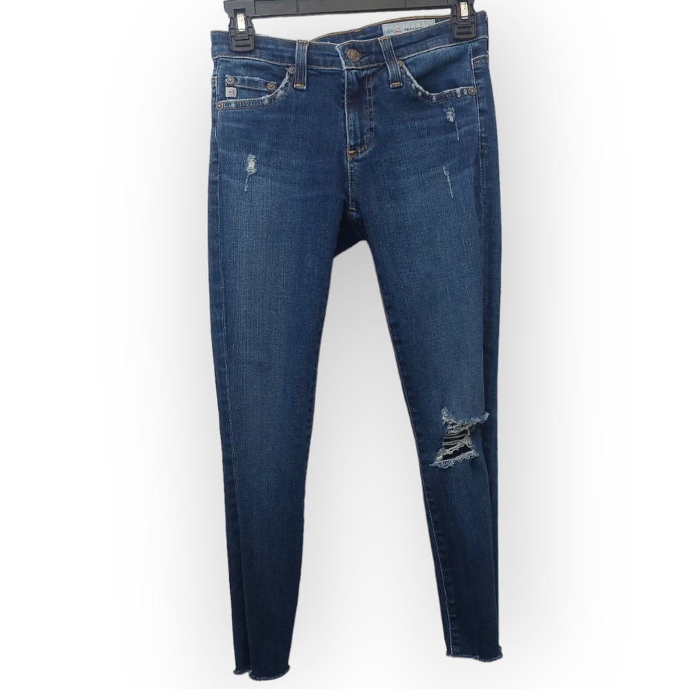 AG Adriano Goldschmied Size 25 Jeans Ag-ed Denim legging Ankle super skinny